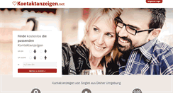 Desktop Screenshot of kontaktanzeigen.net